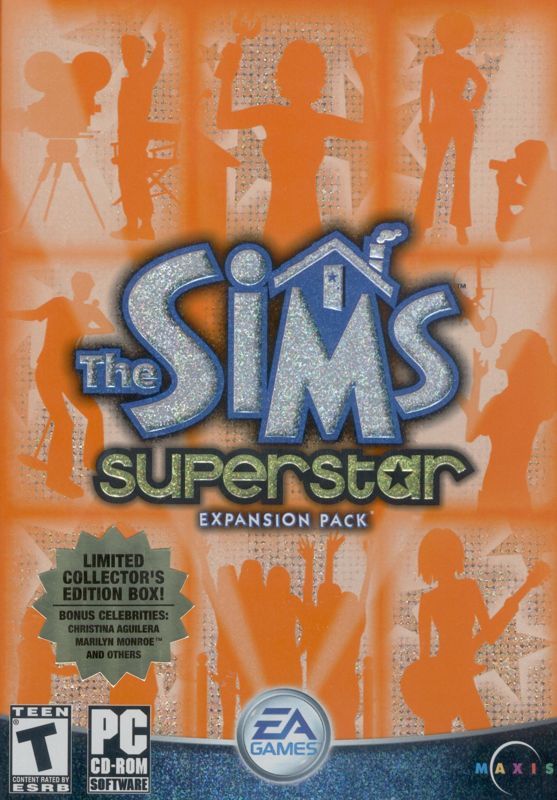 Game cover: The Sims: Superstar