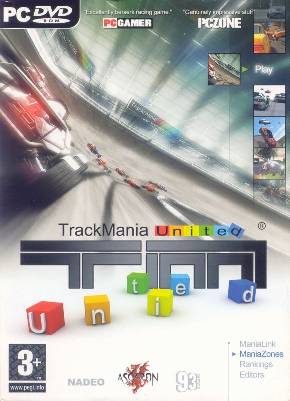 Game cover: TrackMania United