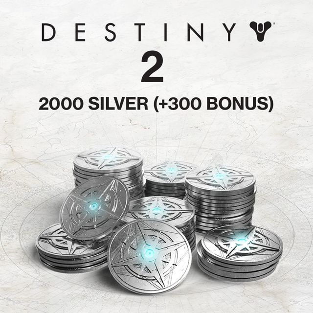 Game cover: Destiny 2: 2000 Silver (+300 Bonus)