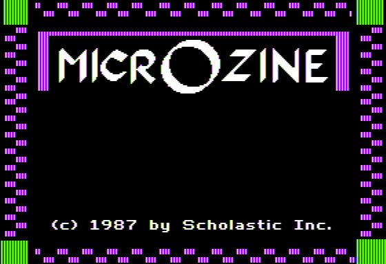 Game cover: Microzine #21