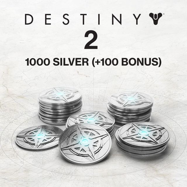 Game cover: Destiny 2: 1000 Silver (+100 Bonus)