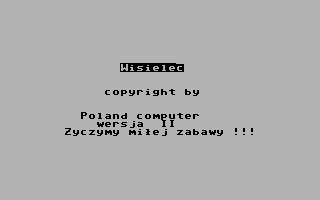 Game cover: Wisielec