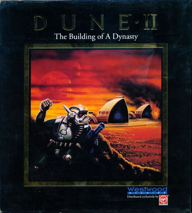 Game cover: Dune II: The Building of a Dynasty