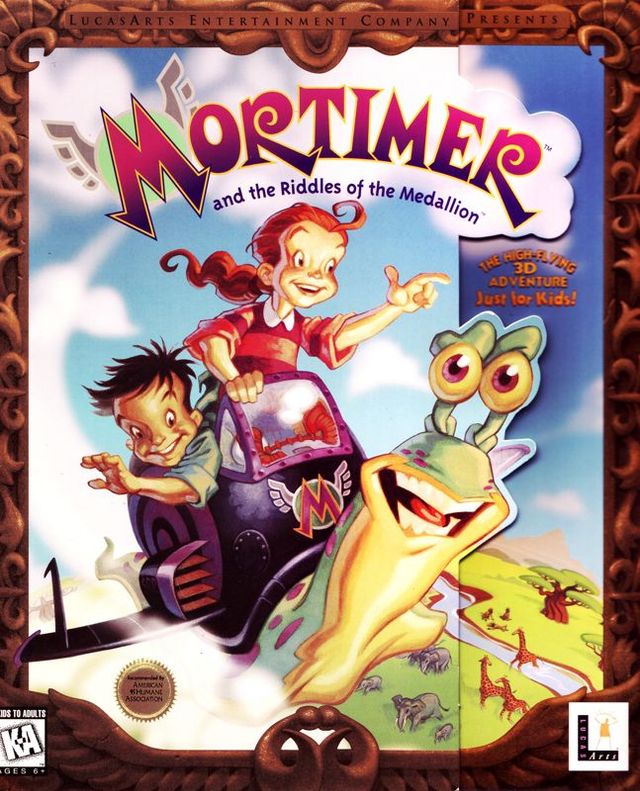Game cover: Mortimer and the Riddles of the Medallion