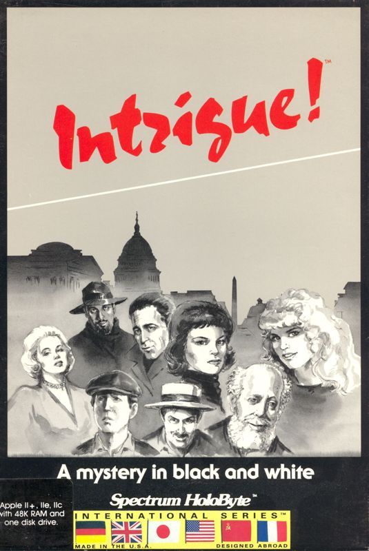 Game cover: Intrigue!
