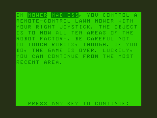 Game cover: Mower Madness