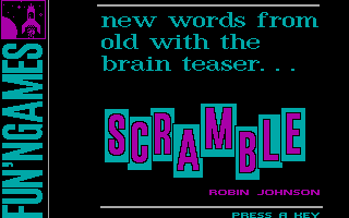 Game cover: Scramble