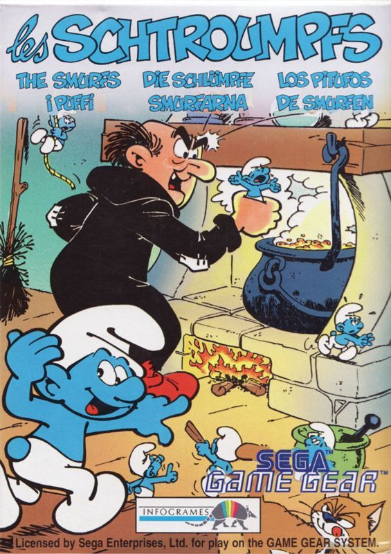 Game cover: The Smurfs