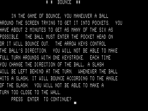 Game cover: Bounce