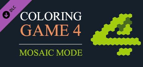 Game cover: Coloring Game 4: Mosaic Mode