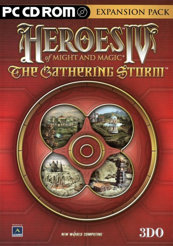 Game cover: Heroes of Might and Magic IV: The Gathering Storm