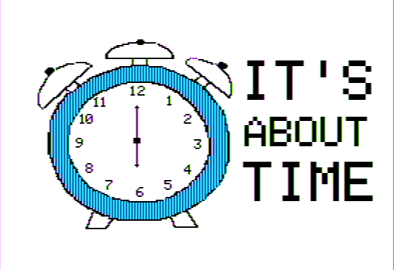 Game cover: It's About Time