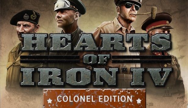 Game cover: Hearts of Iron IV (Colonel Edition)
