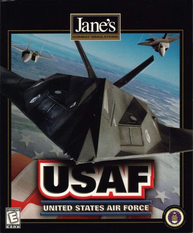 Game cover: Jane's Combat Simulations: USAF - United States Air Force