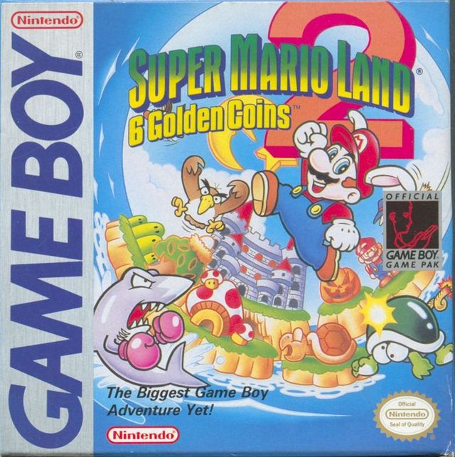 Game cover: Super Mario Land 2: 6 Golden Coins