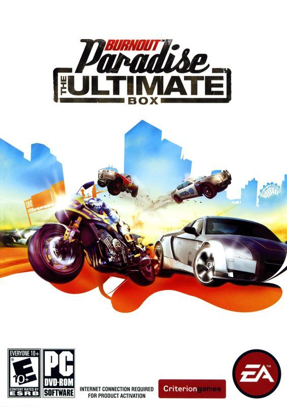 Game cover: Burnout: Paradise - The Ultimate Box