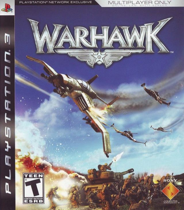 Game cover: Warhawk