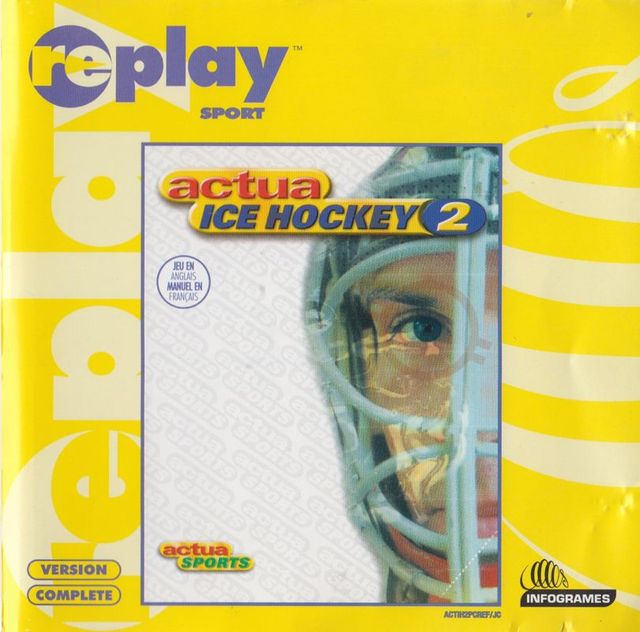 Game cover: Actua Ice Hockey 2