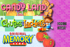 Game cover: Candy Land / Chutes & Ladders / Original Memory Game