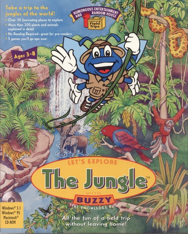 Game cover: Let's Explore the Jungle
