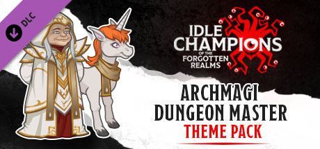 Game cover: Idle Champions of the Forgotten Realms: Archmagi Dungeon Master Theme Pack