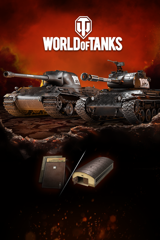 Game cover: World of Tanks: Back in Black Duo I