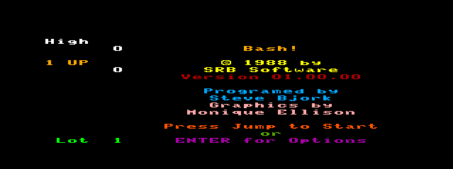 Game cover: Bash!