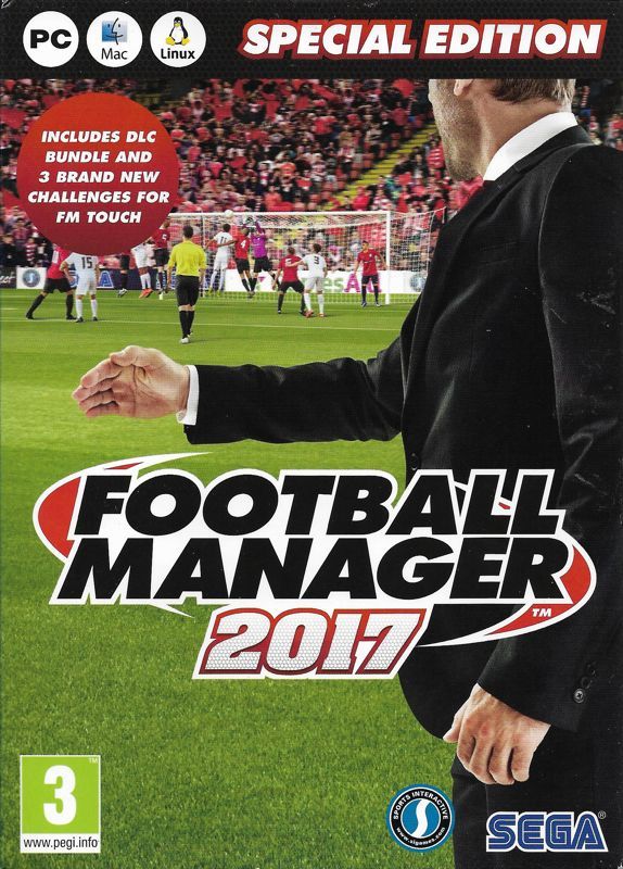 Game cover: Football Manager 2017 (Special Edition)