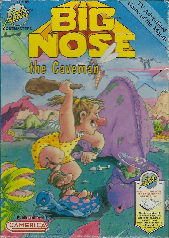 Game cover: Big Nose the Caveman