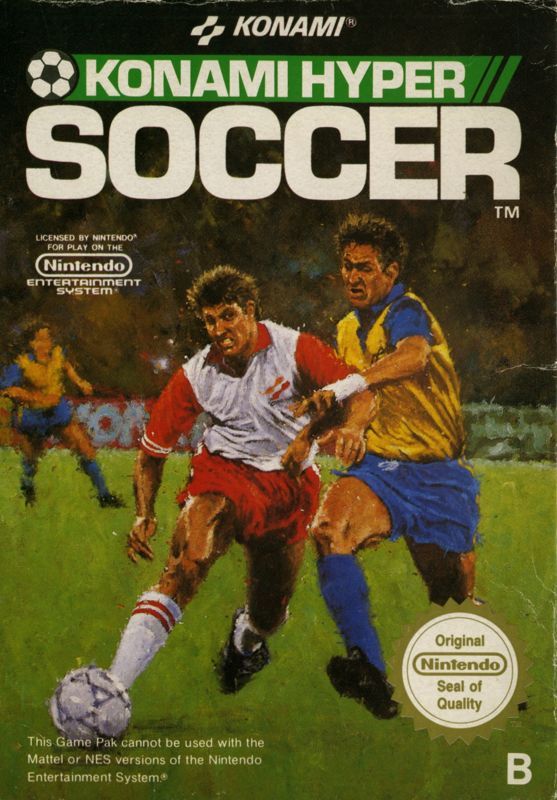 Game cover: Konami Hyper Soccer