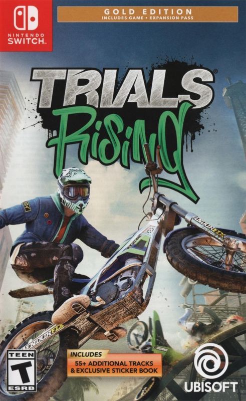 Game cover: Trials Rising: Gold Edition
