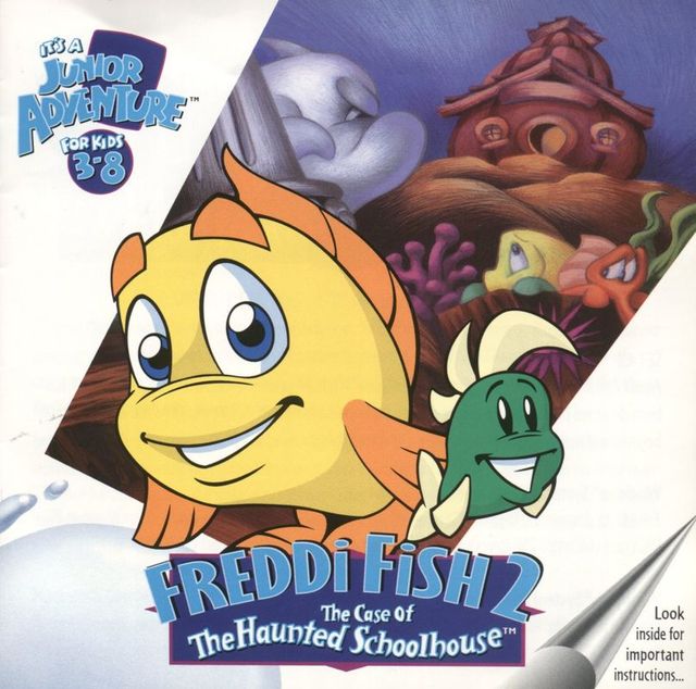 Game cover: Freddi Fish 2: The Case of the Haunted Schoolhouse