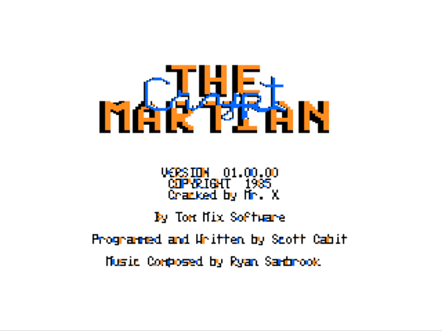 Game cover: The Martian Crypt