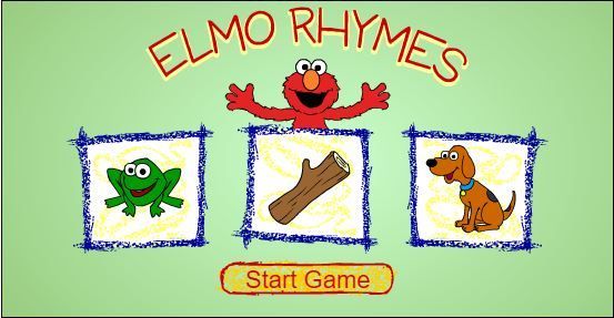 Game cover: Elmo's World: Rhyming