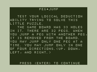 Game cover: Peg Jump