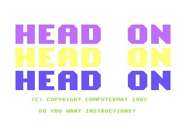 Game cover: Head On