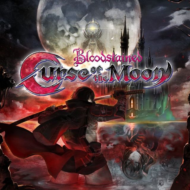 Game cover: Bloodstained: Curse of the Moon