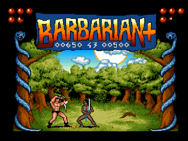 Game cover: Barbarian+