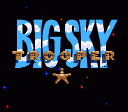 Game cover: Big Sky Trooper