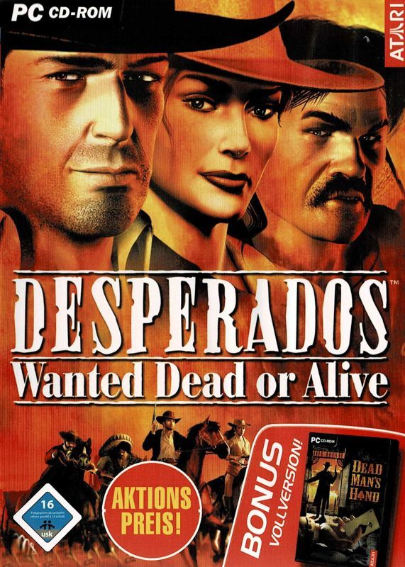 Game cover: Atari TwinPack: Desperados: Wanted Dead or Alive / Dead Man's Hand