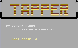 Game cover: Tapper