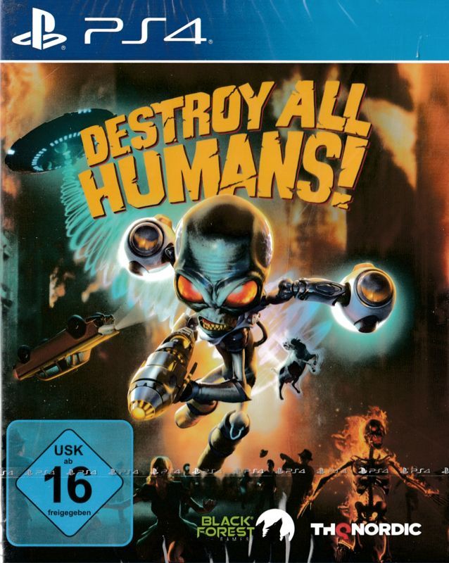Game cover: Destroy All Humans!
