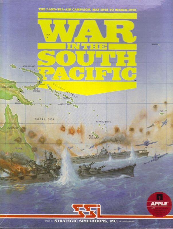 Game cover: War in the South Pacific