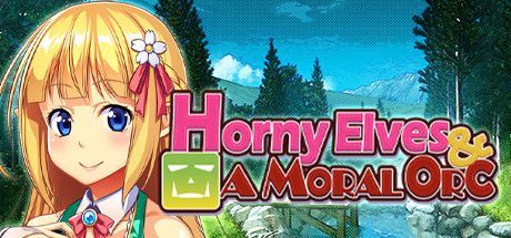 Game cover: Horny Elves and a Moral Orc