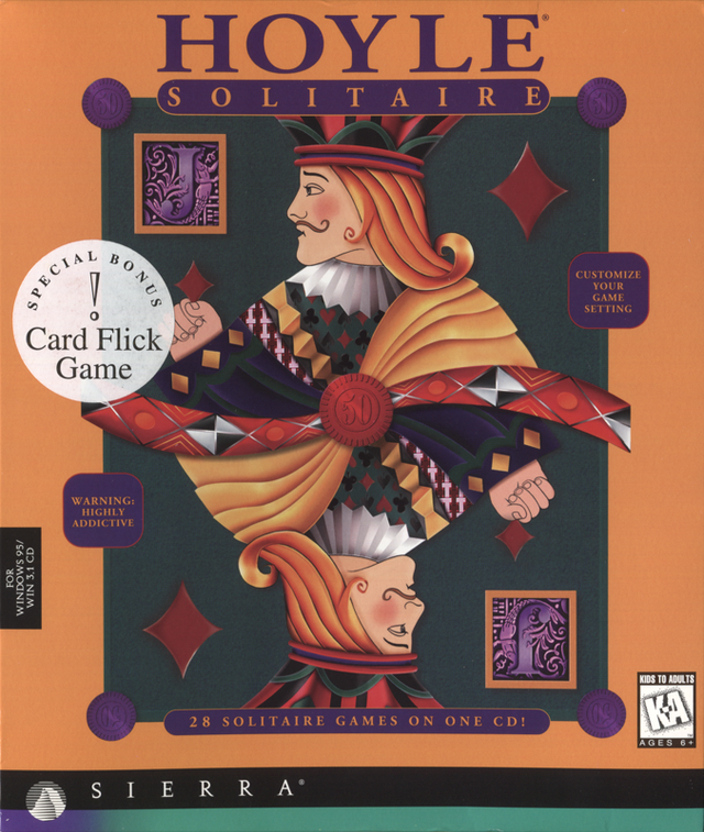Game cover: Hoyle Solitaire