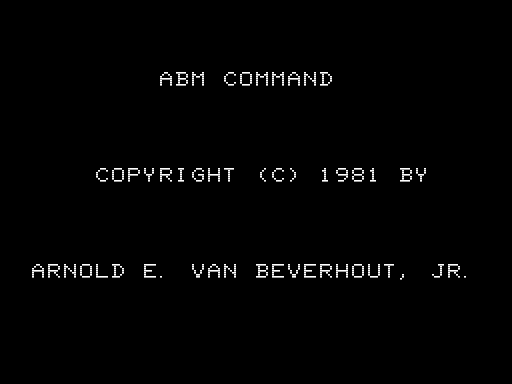 Game cover: ABM Command