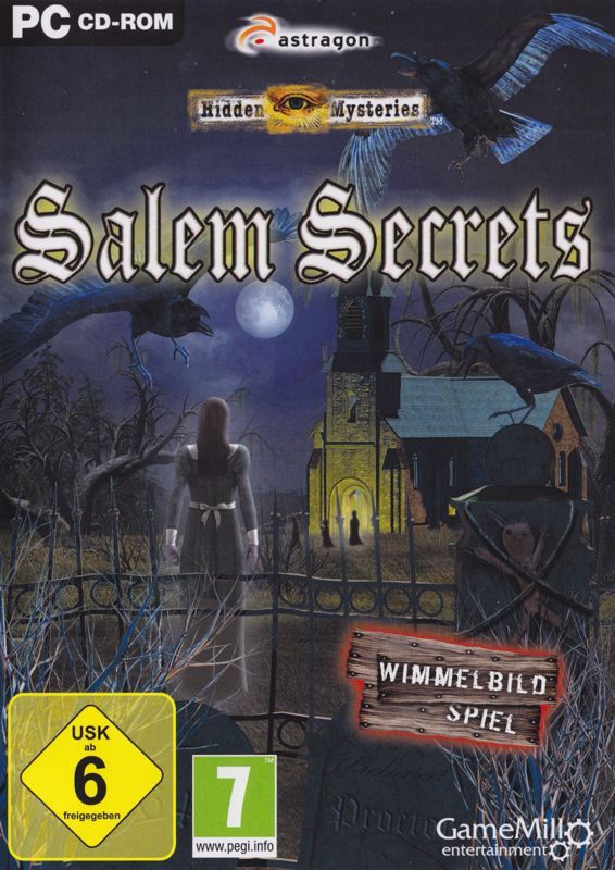 Game cover: Hidden Mysteries: Salem Secrets - Witch Trials of 1692