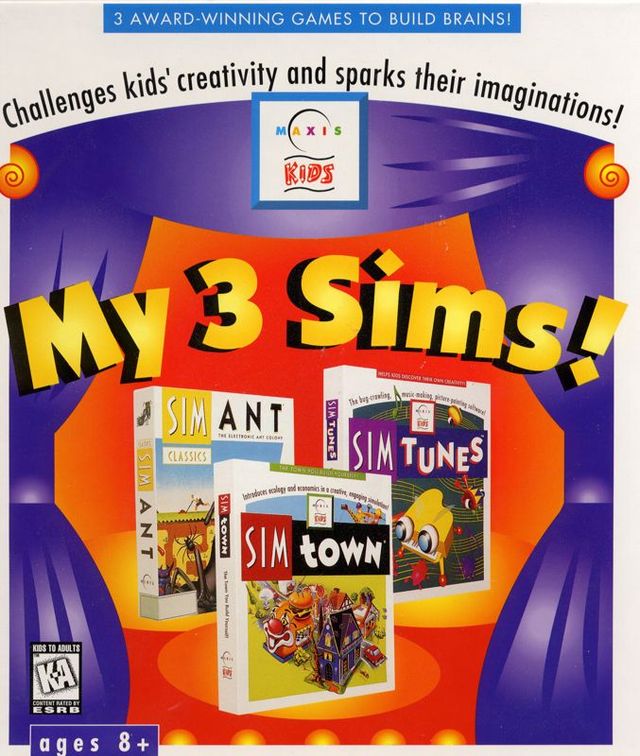 Game cover: My 3 Sims!