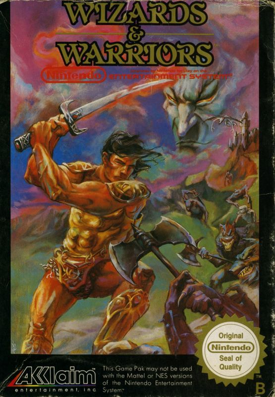 Game cover: Wizards & Warriors