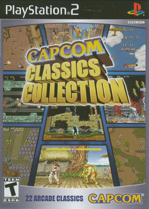Game cover: Capcom Classics Collection